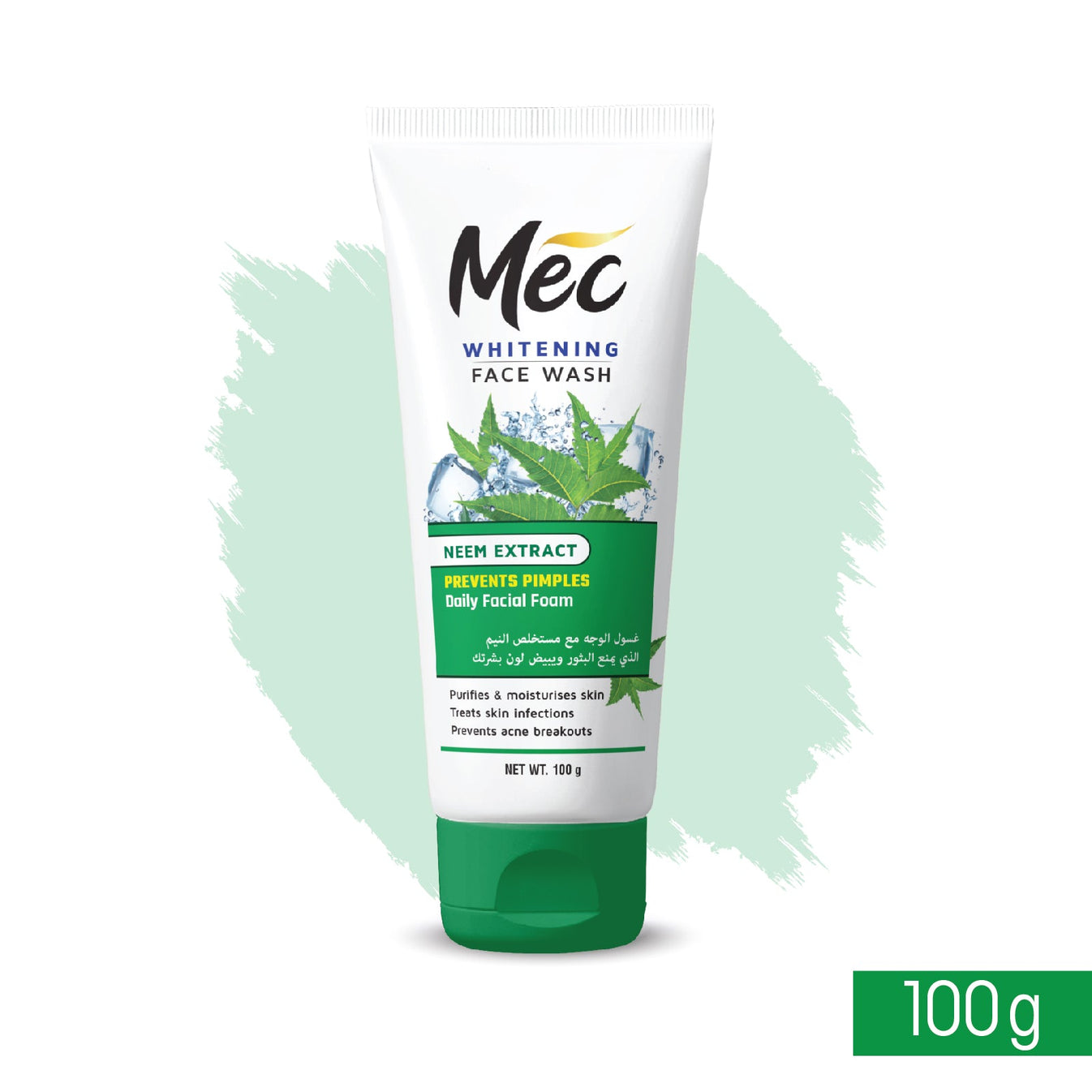 Meclay London
Mec Whitening Neem Extract Face Wash 100ml