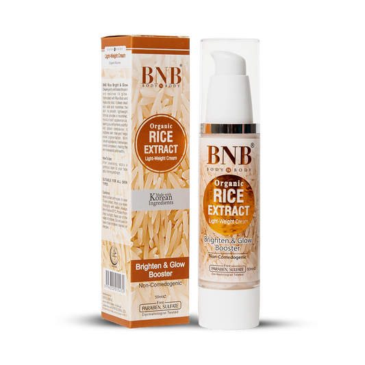 Rice Extract Light-Weight Bright And Glow Cream