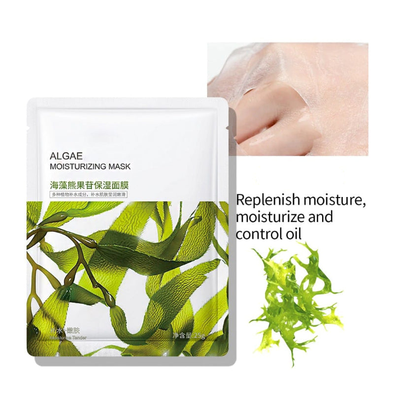 Pack of 8 Moisturizing Face Sheet Masks - For All Skin Types